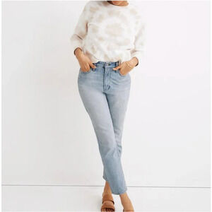 Madewell Curvy Perfect Vintage Jean in Fitzgerald‎ Wash High Rise Jeans Size 27